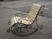 Кованое кресло-качалка Оренбург (001)