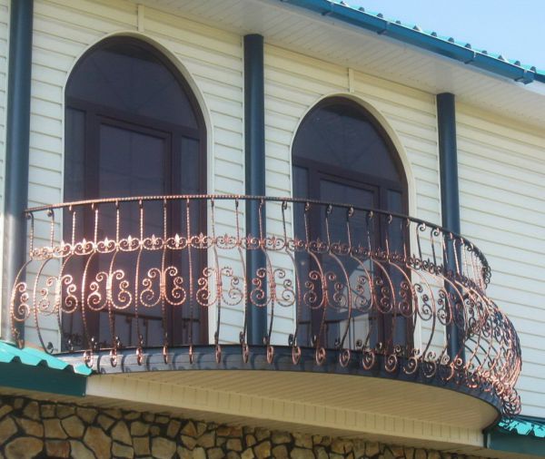 Кованый балкон Оренбург (021)