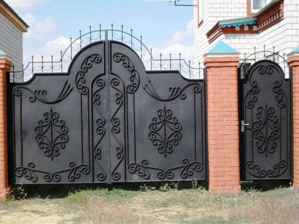 Кованые ворота Оренбург (008)