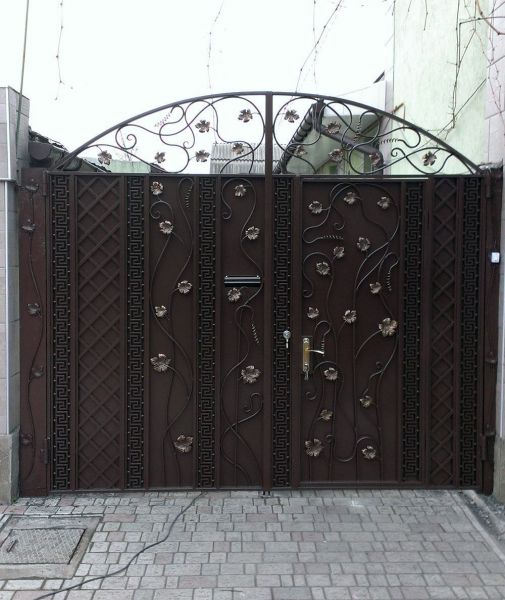 Кованые ворота Оренбург (044)