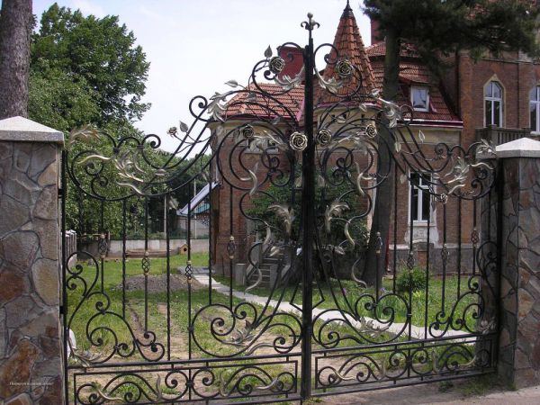 Кованые ворота Оренбург (083)